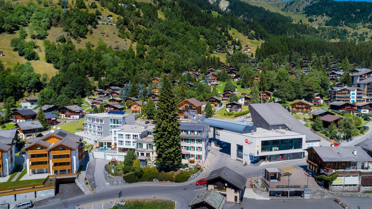 Hotel Blattnerhof Blatten bei Naters Exteriör bild