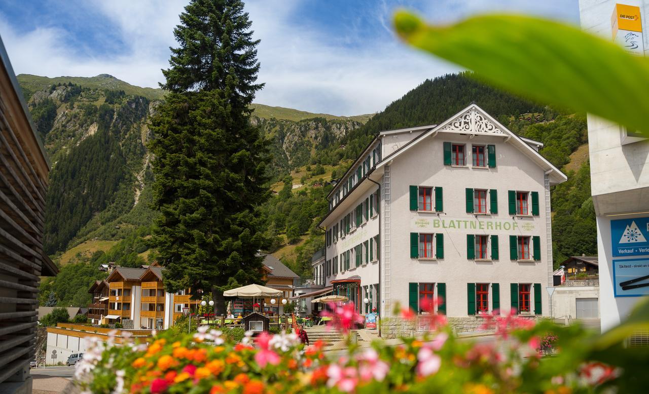 Hotel Blattnerhof Blatten bei Naters Exteriör bild