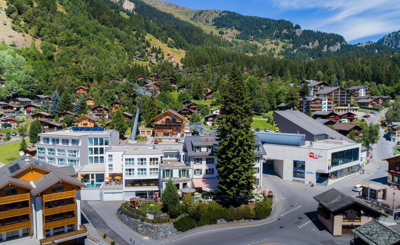 Hotel Blattnerhof Blatten bei Naters Exteriör bild